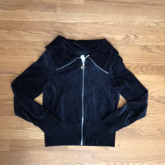 michael kors velour jacket